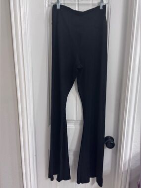 Women's Black Flared Pants